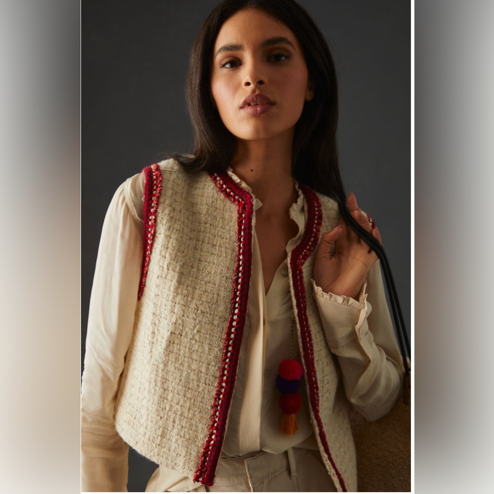 Scotch and soda cropped vest - never worn, with tags